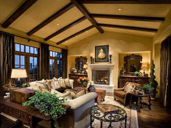 Living Room Interior In Germany Photo
