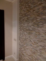 Hallway interior with mosaic photo