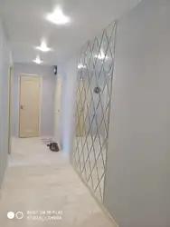 Hallway interior with mosaic photo