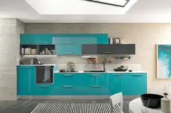 Ас интерьеріндегі көгілдір түстердің үйлесімі