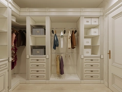 Bright interior dressing room