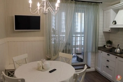 Kitchen interior 11 with balcony