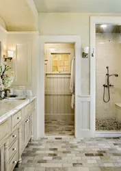 Hallway bath design