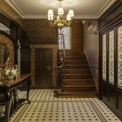 Hallway in English style photo
