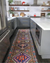 Modern carpets for the kitchen photo