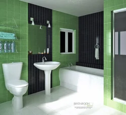 Hamam Və Tualetin Eyni Rəngdə Fotoşəkili