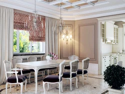Kitchen dining room design classic