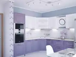 Lilac kitchen photo