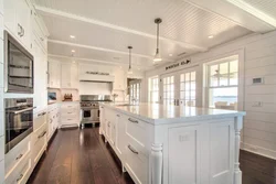 White Lining In The Kitchen Interior