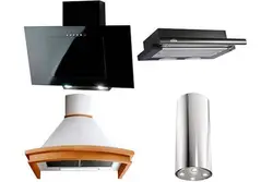 What types of kitchen hoods are there? photo