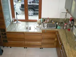 Window Sill Below The Kitchen Photo