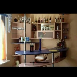 Mətbəxdəki bar rəfi fotoşəkili