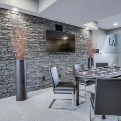 Plaster in the kitchen interior