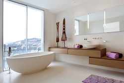 Interior With Bathroom Cabinets