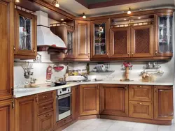 Kitchen classic wood interior