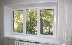 Пластыкавае акно ўнутры кватэры фота