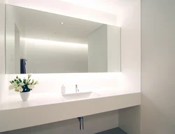 Bathroom mirror design photo
