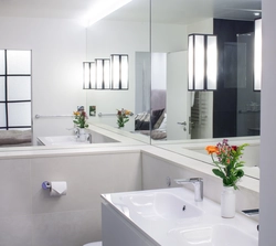 Bathroom mirror design photo