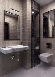 Plitələr Ilə Tualet Olmadan Kiçik Bir Hamam Üçün Vanna Otağı Dizaynı