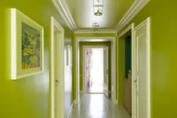 Hallway painted walls photo