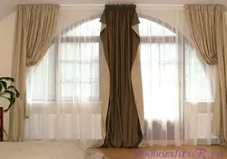 Curtains For Two Windows In The Bedroom Design