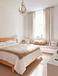 What Curtains Beige Bedroom Photo