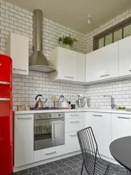 Kitchen Interior With Small Tiles