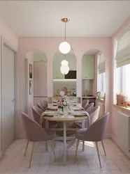 Powder kitchens in the interior