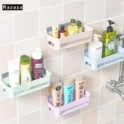 Рафҳои ҳаммом муосир барои shampoos дар дохили