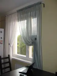 Photo Of How To Hang Curtains In The Kitchen Photo