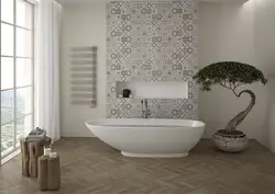 Collections Of Tiles In The Bathroom Interior