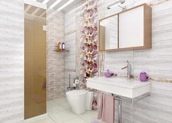 Collections Of Tiles In The Bathroom Interior