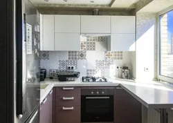 Кухни хрущевки плитка фото