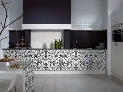 Monograms in the kitchen interior