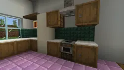 Kitchen minecraft interior