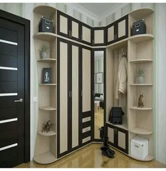 Interior Of A Small Corner Hallway