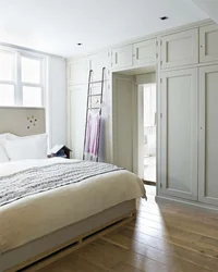 Built-In Wardrobe In The Bedroom Interior