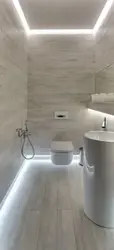 Санузел ламинатом фото