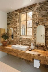 Natural stone bath design