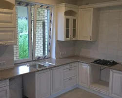 Kitchens Photo Small Corner With Window Photo