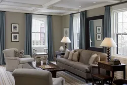 Taupe in the interior living room photo
