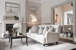 Taupe in the interior living room photo