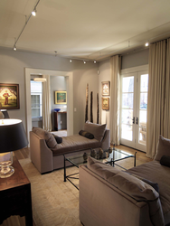 Taupe In The Interior Living Room Photo