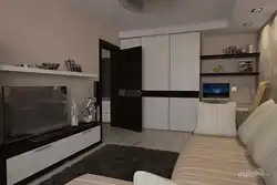 Bir xonali kvartirada 16 kvadrat metr xonaning ichki qismi