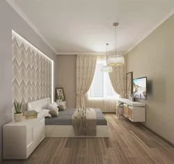 Yashash xonasi dizayni kvartirada 60 m²