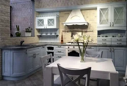 Loft üslubunda mətbəxlər Provence fotoşəkili