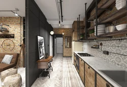 Kitchens in loft style Provence photo