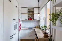Kitchen interior small space photo