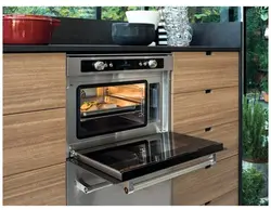 Photo of a built-in oven in the kitchen