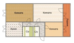 Isolated Rooms Are Like A Photo In An Apartment